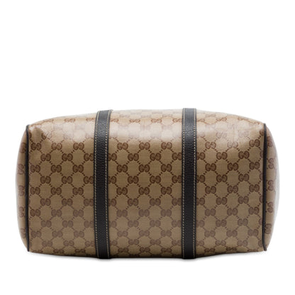 Joy Boston Bag GG Coated Canvas Medium