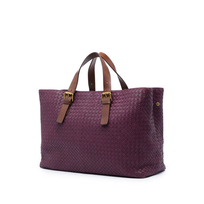 A-Shape Tote Intrecciato Nappa Large