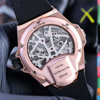 HB MP-09 Tourbillon Bi-Axis 49mm, Ref#909.NX.1120.RX