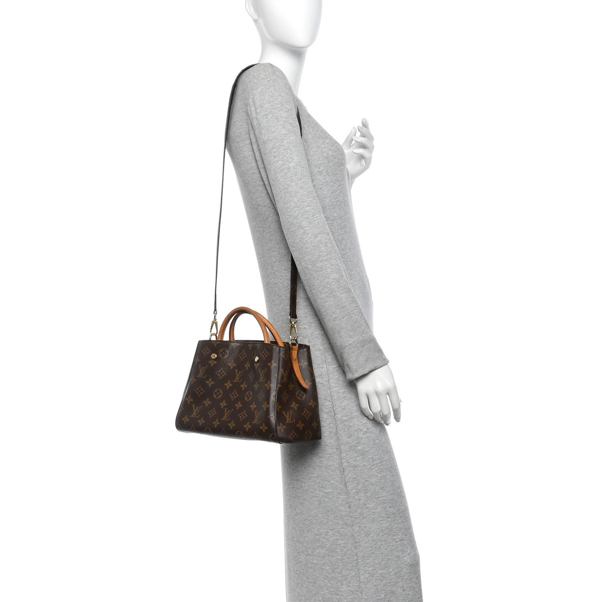 Louis Vuitton Monogram Montaigne BB Brown