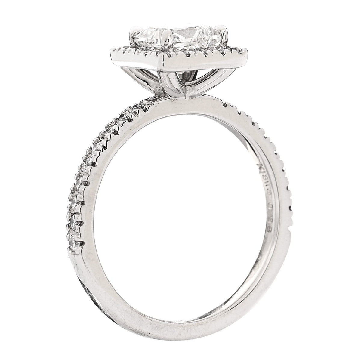 Parker & West by FASHIONPHILE18K White Gold Diamond .96ctw Princess Cut Engagement Ring  52 6