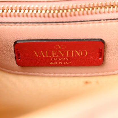 Valentino Garavani Nappa Medium Candystud Top Handle Bag Poudre 1984995