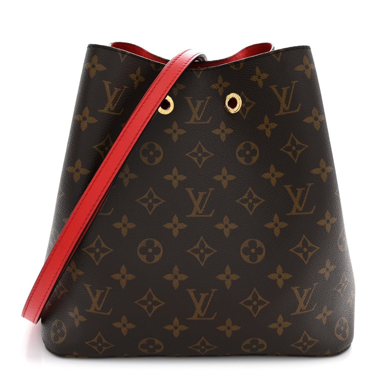 Louis Vuitton Monogram Neonoe MM Shoulder Bag Coquelicot 1984916