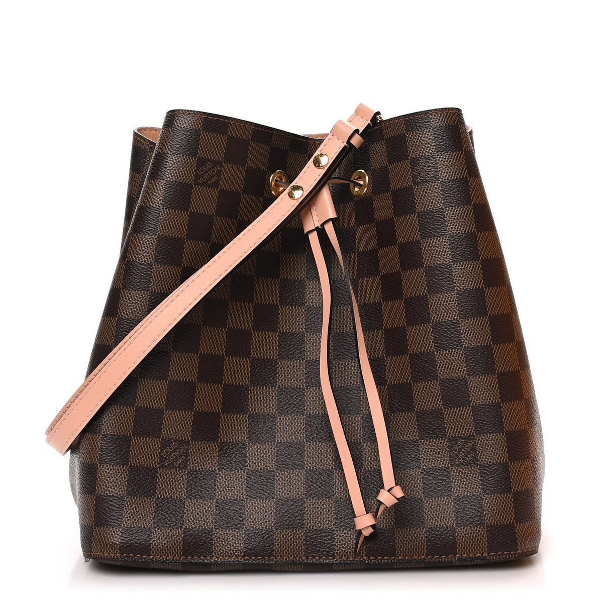 Louis Vuitton Damier Ebene Neonoe MM Venus Pink
