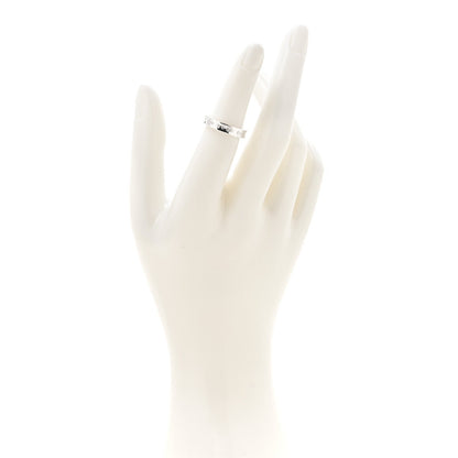 Tiffany Sterling Silver Narrow 1837 Band Ring 49 5
