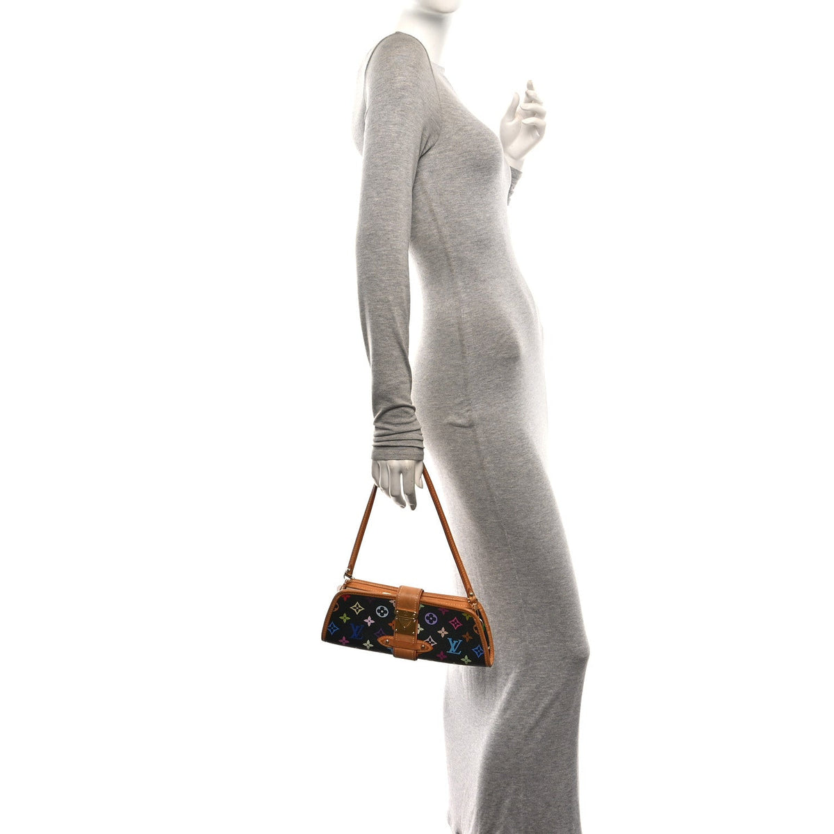 Louis Vuitton Monogram Multicolor Shirley Black