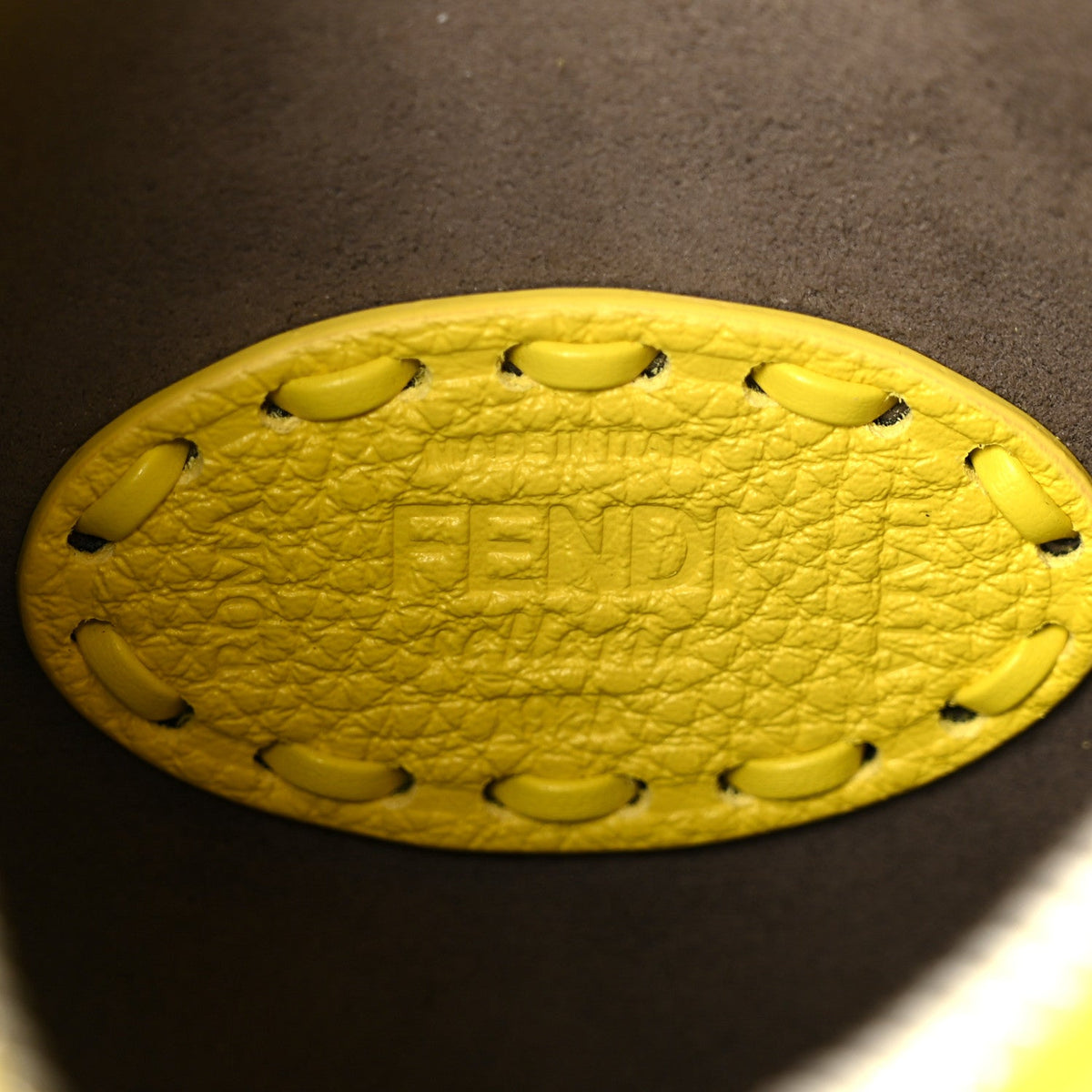 Fendi Cuoio Roma Sellerissima Mini Fendessence Shoulder Bag Pomelo