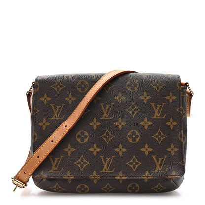 Louis Vuitton Monogram Musette Tango Brown