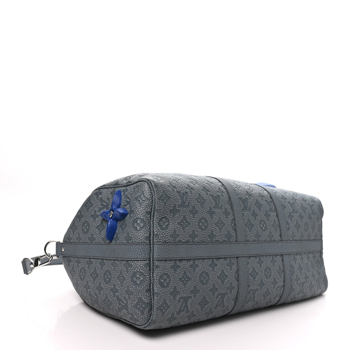 Louis Vuitton Taurillon Monogram Climbing Keepall Bandouliere 50 Granite