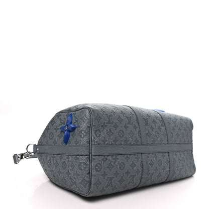 Louis Vuitton Taurillon Monogram Climbing Keepall Bandouliere 50 Granite