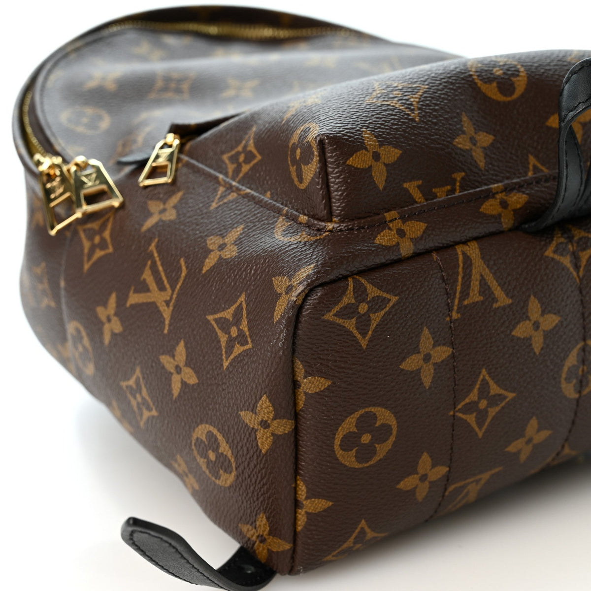 Louis Vuitton Monogram Coated Canvas Palm Springs Backpack PM Brown