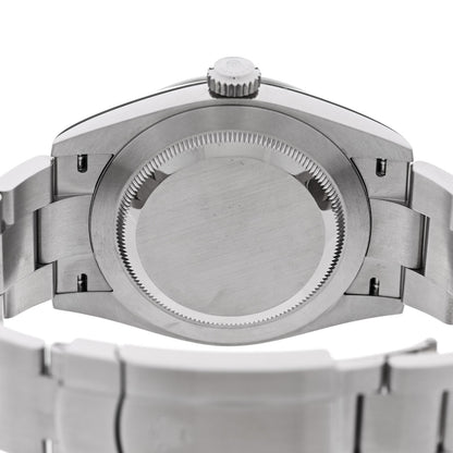 Rolex Stainless Steel 41mm Oyster Perpetual Watch Green 134300
