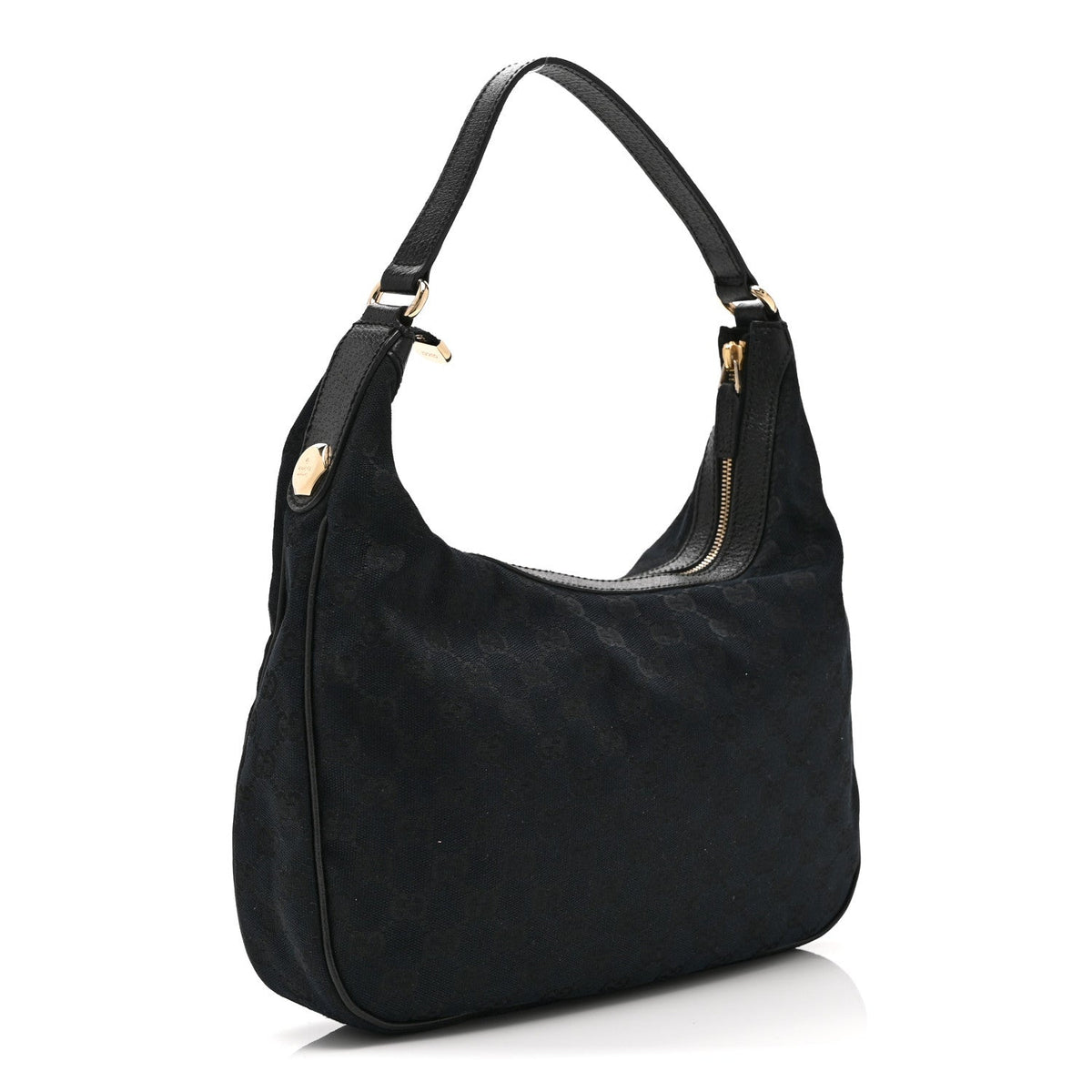 Gucci GG Monogram Medium Charmy Hobo Black