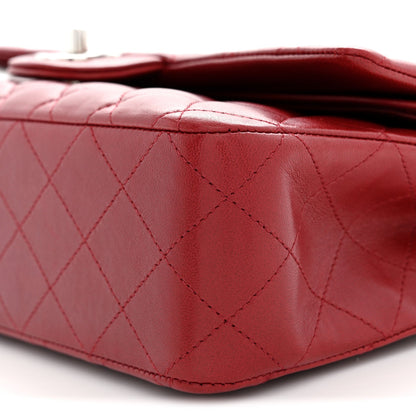 Chanel Lambskin Quilted Medium Double Flap Red 1982443