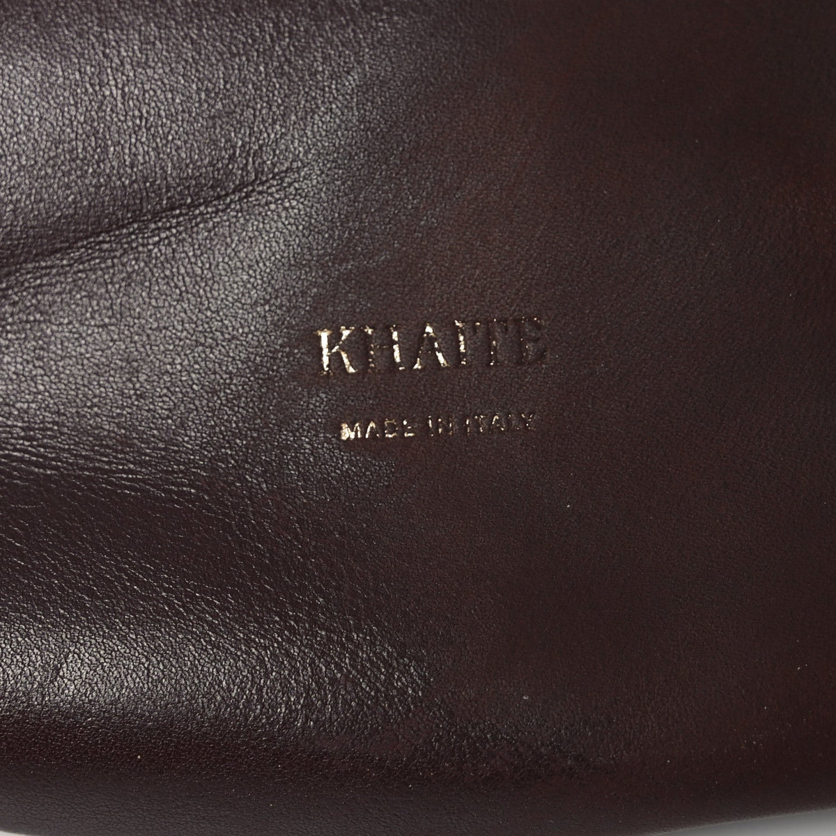 Khaite Calfskin Medium Olivia Hobo Burgundy