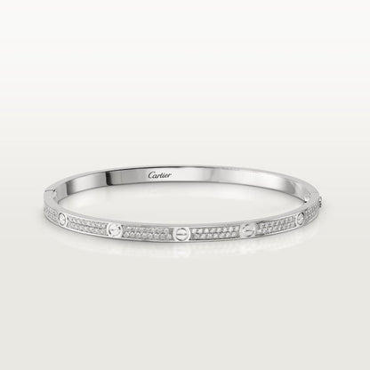 18K Gold Diamonds Cartier Love Small Bracelet
