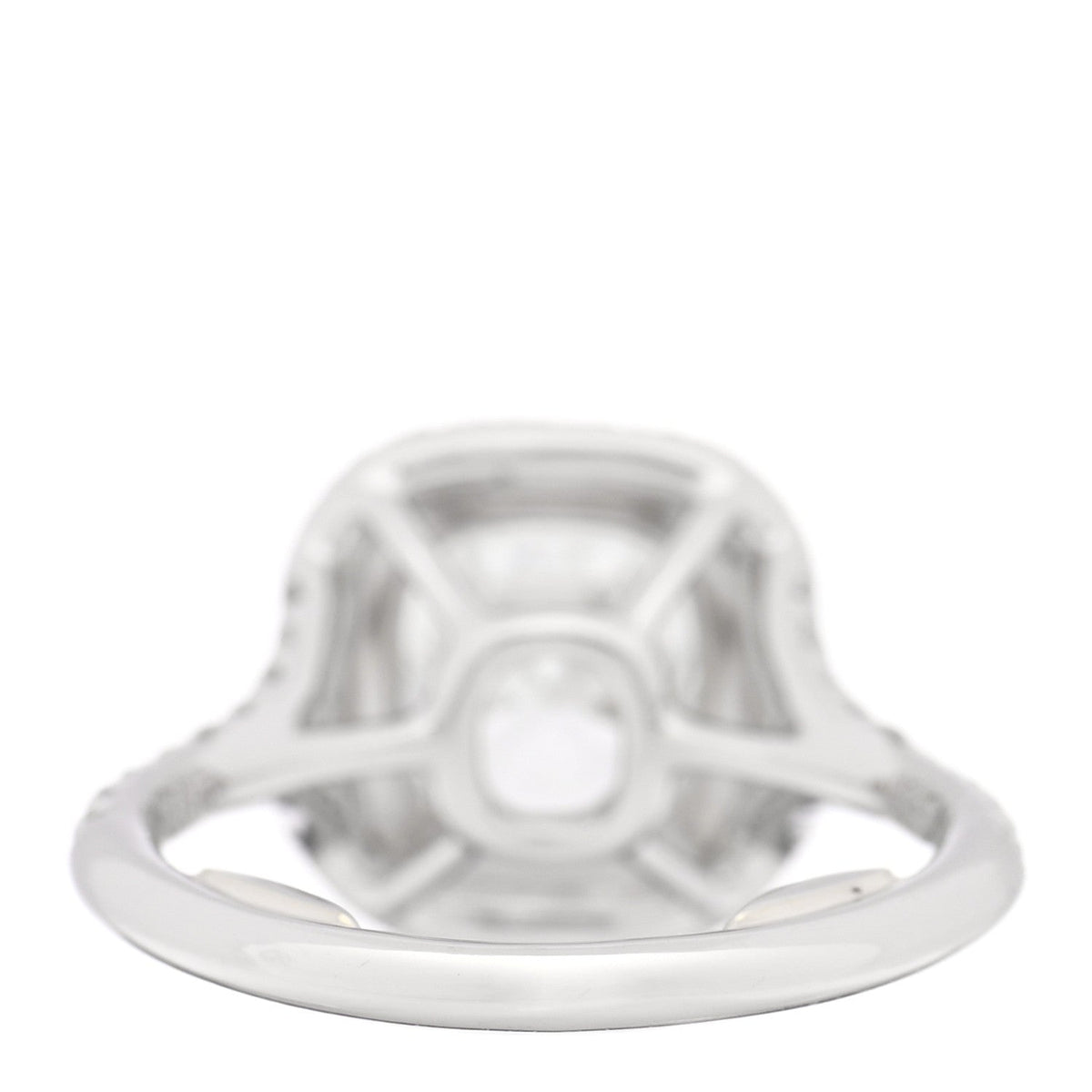 Tiffany Platinum Diamond 1.54ct Soleste Engagement Ring 43 2.5