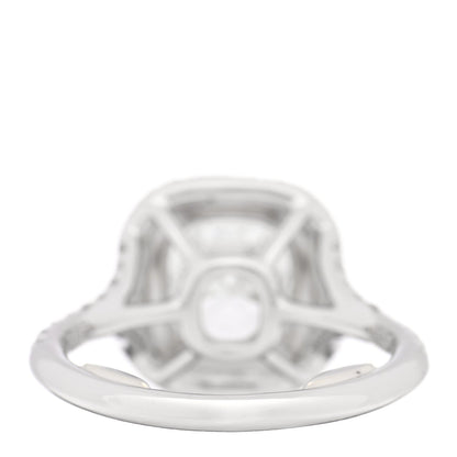 Tiffany Platinum Diamond 1.54ct Soleste Engagement Ring 43 2.5