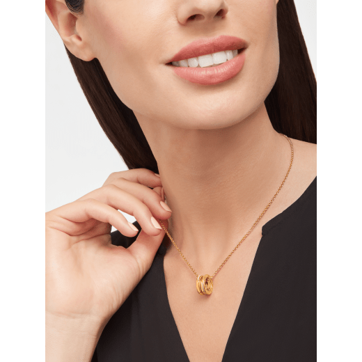 18K Gold Diamond B.zero1 Necklace