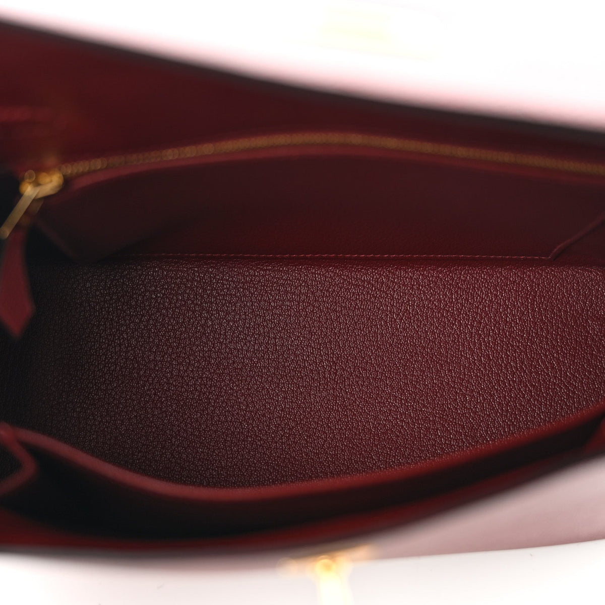 Hermes Epsom Kelly Sellier 25 Rouge H