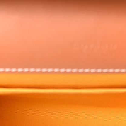 Goyard Goyardine Monte Carlo Bois Clutch With Strap Black Gold