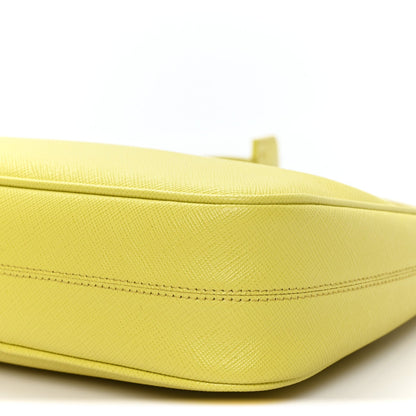 Prada Saffiano Lux Mini Re-Edition Shoulder Bag Cedro