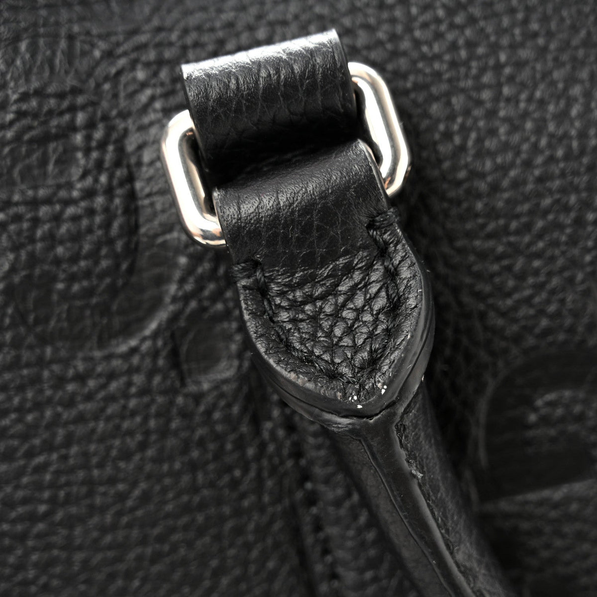 Gucci Piuma Calfskin Jumbo GG Embossed Briefcase Black