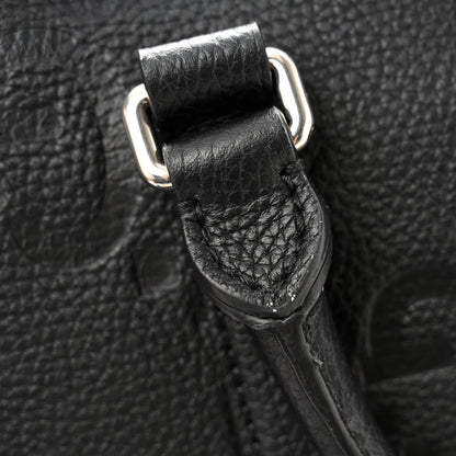 Gucci Piuma Calfskin Jumbo GG Embossed Briefcase Black