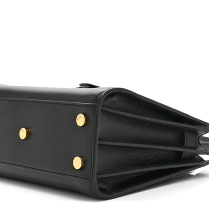 Saint Laurent Calfskin Nano Sac De Jour Black