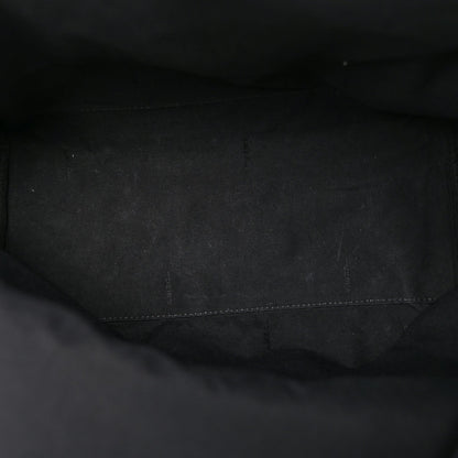 Fendi Glazed Fabric Vitello King FF 1974 Medium Chiodo Backpack Black Sunflower
