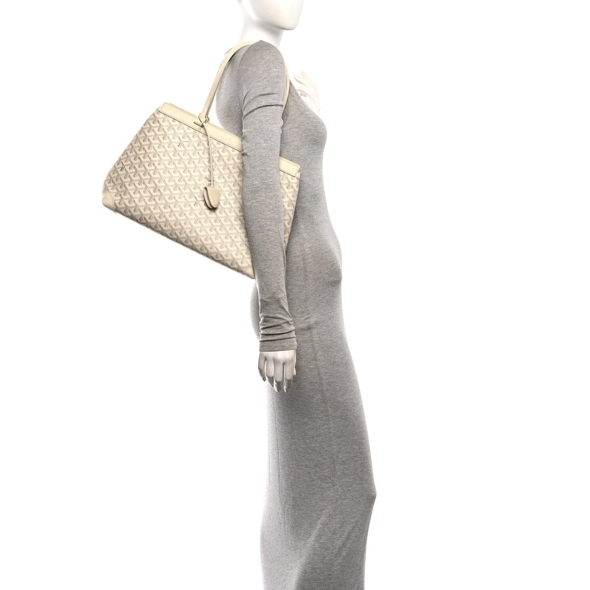 Goyard Goyardine Bellechasse Biaude MM Tote Sand