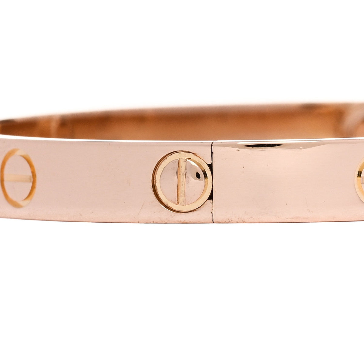 Cartier 18K Pink Gold LOVE Bracelet 17