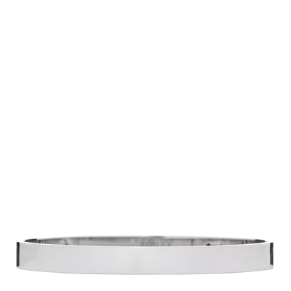 Hermes 18K White Gold Diamond PM Collier De Chien Bracelet SH