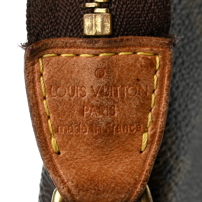Louis Vuitton Monogram Pochette Accessories Bag Brown