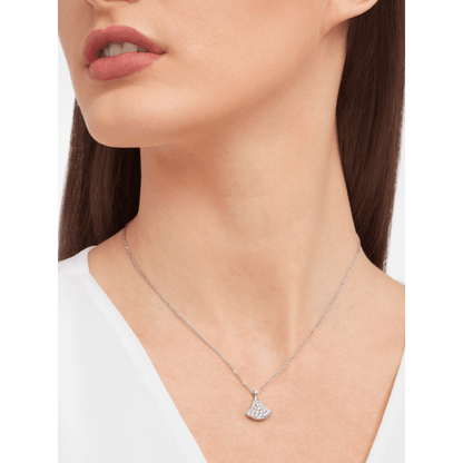 18K Gold Diamond BVLGARI Divas' Dream Necklace