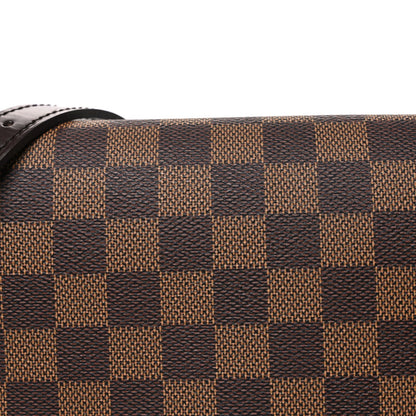 Louis Vuitton Damier Ebene Musette Tango Crossbody Shoulder Bag
