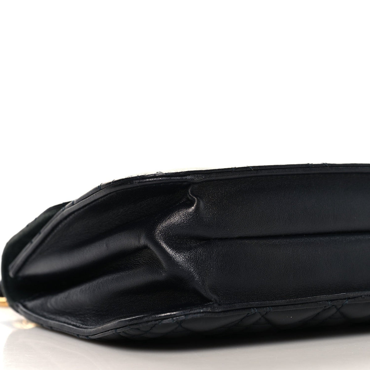 Christian Dior Lambskin Cannage Large Dioraddict Flap Black