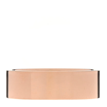 Hermes 18K Rose Gold Diamond PM H D'Ancre Ring 50 5.5