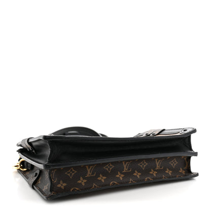 Louis Vuitton Reverse Monogram Trunk Clutch Bag Brown