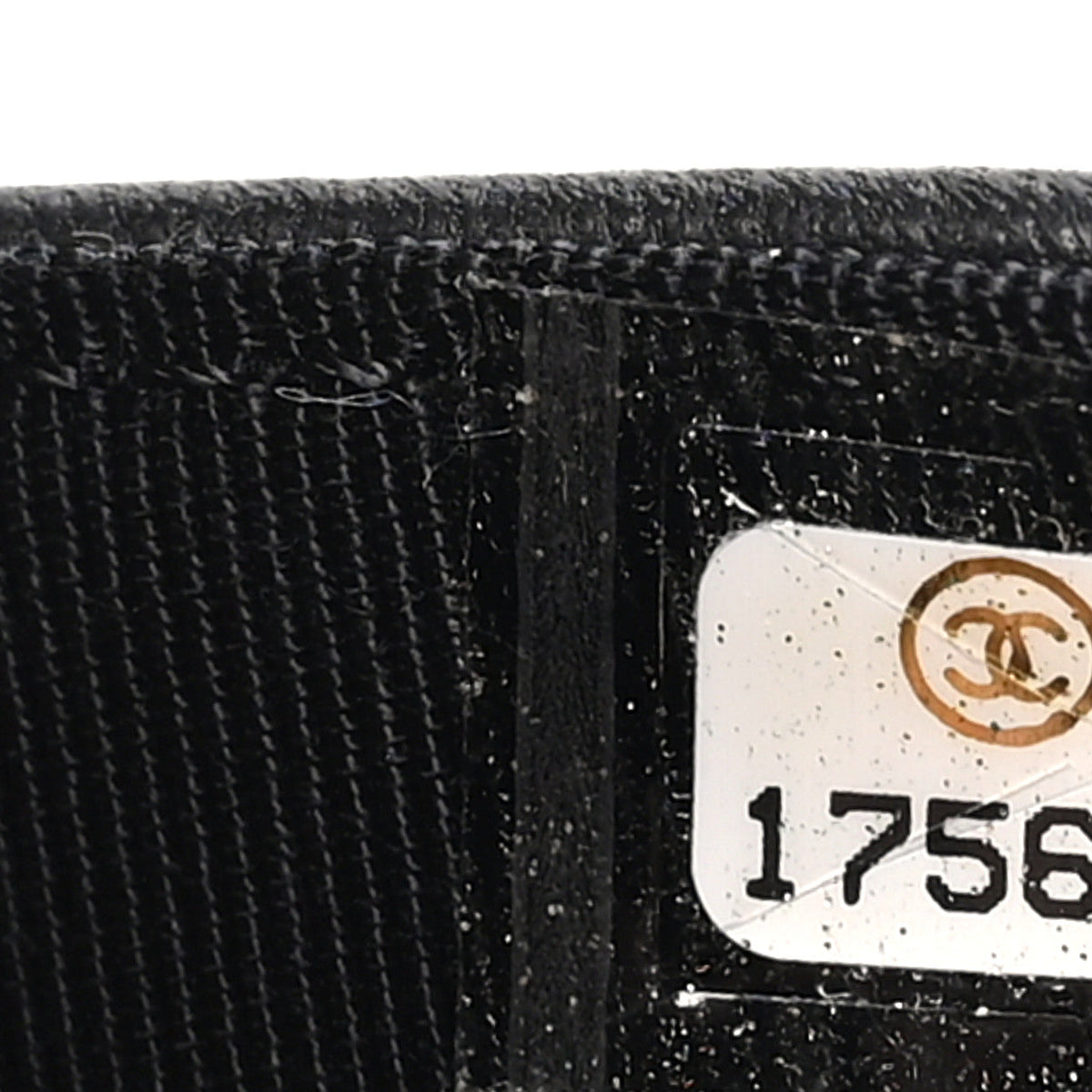 Chanel Lambskin Quilted Wallet On Chain WOC Bag Black