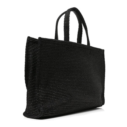 Givenchy Raffia Medium G Tote Black