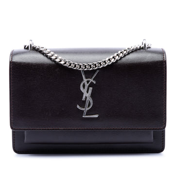 Sunset Chain Wallet Leather