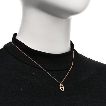 Hermes 18K Rose Gold PM Farandole Pendant Necklace