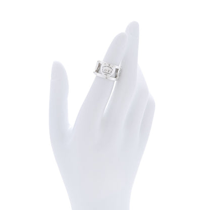 Tiffany Sterling Silver Return to Tiffany Heart Wide Band Ring 47 4