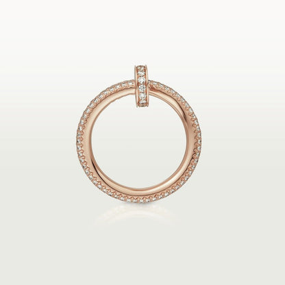 18K Gold Diamond Juste un Clou Ring