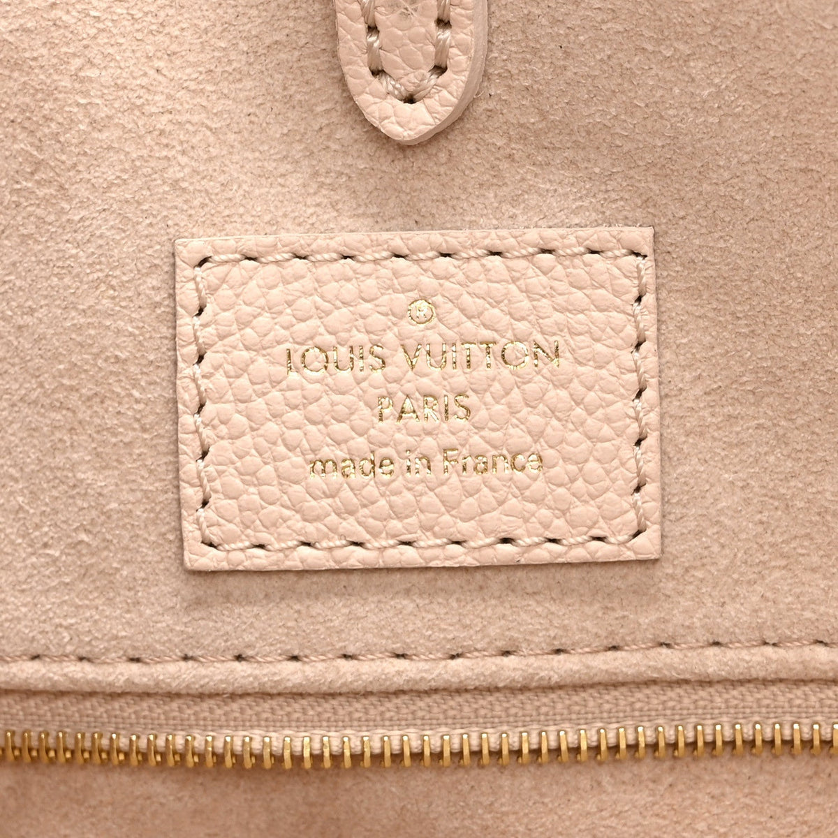 Louis Vuitton Empreinte Monogram Spring In The City Onthego MM Beige Pink Yellow