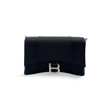 Hourglass Top Handle Bag Leather Small