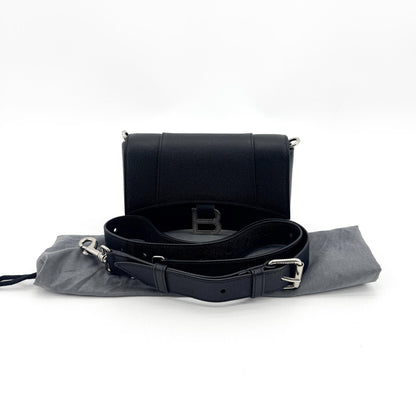 Hourglass Top Handle Bag Leather Small
