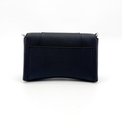 Hourglass Top Handle Bag Leather Small