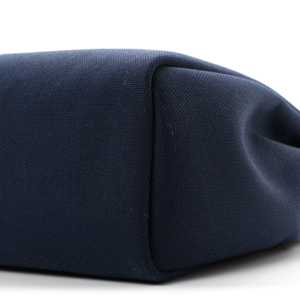 Hermes Toile Vache Hunter Herbag Zip Retourne 31 PM Bleu Marine